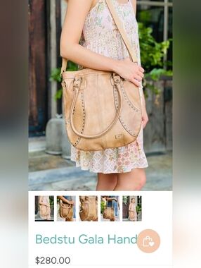 Bed Stu Gala Bag Oats NWT